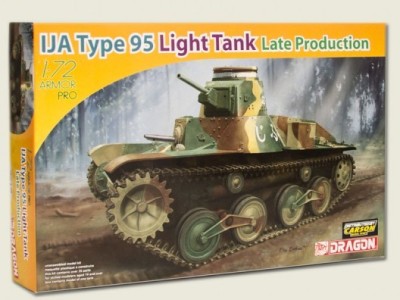 Dragon 7517 IJA Type 95 &quot;Ha-Go&quot; Light Tank Late Production 1/72
