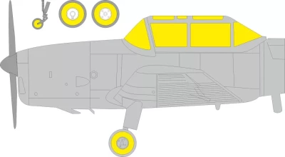 Eduard EX1085 Mask Chipmunk T.20 (AIRF) 1/48