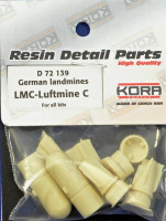 Kora Model D72139 German landmines LMA-Luftmine C (2 pcs.) 1/72