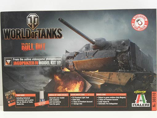 Italeri 36510 Танк World of Tanks - JAGDPANZER IV 1/35