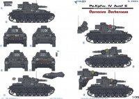 Colibri decals 35064 PzKpfw IV Ausf.E Operation Barbarossa 1:35