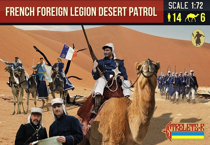 Strelets STR19272 French Foreign Legion Desert Patrol 1/72