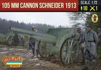 Strelets STRA015 Canon de 105 mle 1913 Schneider with French Crew WWI 1/72