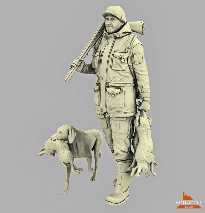 Sarmat Resin SRsf35029 Современный охотник 1/35