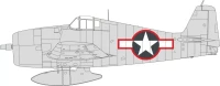 Eduard EX1003 Mask F6F-3 US nation. insignia w/ red outline 1/48
