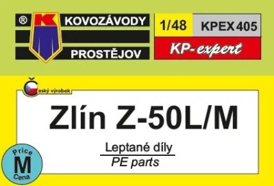 Kovozavody Prostejov EX405 Zlin Z-50L/M - upgrade PE set 1/72