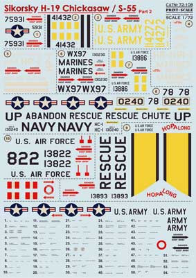 Print Scale 72-108 H-19 Part 2 1/72