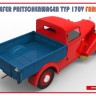 Miniart 38060 Liefer Pritschenwagen Typ 170V Farmer Car 1/35