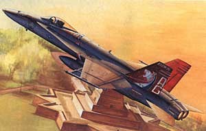 Hobby Boss 80321 Самолет F/A-18C Hornet 1/48