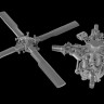 Metallic Details MDR48299 Sikorsky MH-60, UH-60, HH-60 Main and Tail rotors 1/48