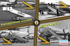 Восточный Экспресс 14602 Аэродромная техника №3 - трапы + декали 1/144