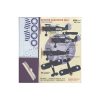 Kora Model DEC7250 Gloster Gladiator Mk.I (China A.F.) декали декали 1/72