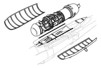 CMK 5013 He 162A-2 - engine set for REV 1/32