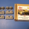 A-resin 35114 КВ-1 катки опорные с шестиугольной цапфой производства ЧКЗ 1/35