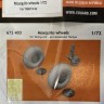 Eduard 672403 BRASSIN Mosquito wheels (TAM) 1/72