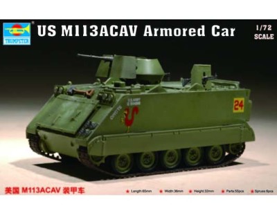 Trumpeter 07237 бронетранспортер M113 ACAV 1/72