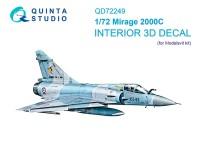 Quinta studio QD72249 Mirage 2000C (Modelsvit) 1/72
