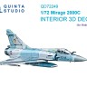 Quinta studio QD72249 Mirage 2000C (Modelsvit) 1/72