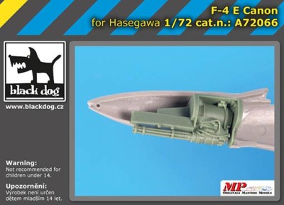 BlackDog A72066 F-4E cannon (HAS) 1/72