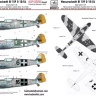 HAD DW32012 Decal Messerschmitt Bf 109G-10/U4 (dry-water) 1/32