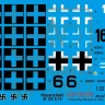 HAD DW32012 Decal Messerschmitt Bf 109G-10/U4 (dry-water) 1/32