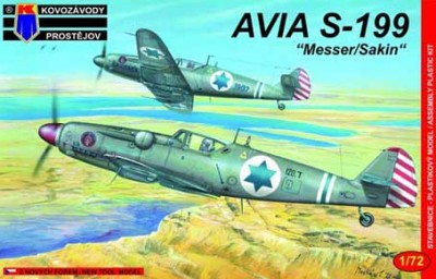 Kovozavody Prostejov 72006 Avia S-199 'Messer/Sakin' 1/72