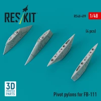 Reskit 48499 Pivot pylons for FB-111 (4 pcs.) 1/48