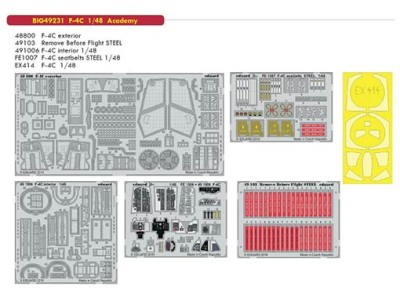 Eduard BIG49231 1/48 F-4C (ACAD)