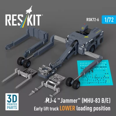 Reskit R72006 MJ-4 'Jammer' (MHU-83 B/E) Early lift LOWER 1/72