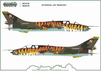 Model Maker Decals D48119 Sukhoi Su-22UM-3K '70' Tiger 2004 and 2017 1/48