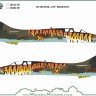 Model Maker Decals D48119 Sukhoi Su-22UM-3K '70' Tiger 2004 and 2017 1/48