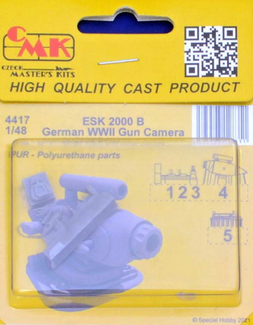 CMK 4417 ESK 1990B German WWII Gun Camera 1/48