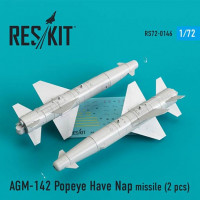 Reskit RS72-0146 AGM-142 Popeye Have Nap missile (2 pcs.) 1/72