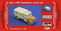 CMK 8036 Steyr 1500 Ambulance wod cab conv. set for TAM 1/48