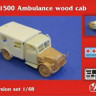 CMK 8036 Steyr 1500 Ambulance wod cab conv. set for TAM 1/48
