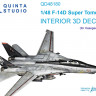 Quinta studio QD48180 F-14D (Hasegawa) 1/48