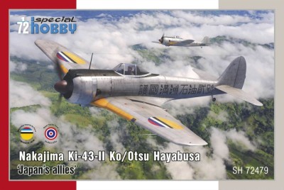 Special Hobby SH72479 Ki-43-II Ko/Otsu Hayabusa 'Japan's Allies' 1/72