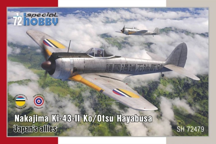 Special Hobby S72479 Ki-43-II Ko/Otsu Hayabusa 'Japan's Allies' 1/72