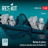 Reskit F48164 Rafale B pilots sit. in ej. seats (2x, REV) 1/48