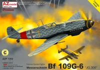Az Model P72002 Bf 109G-6 'JG.300' (4x camo) PREMIUM 1/72