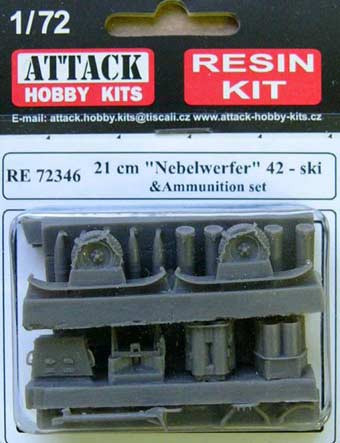 Attack Hobby RE72346 21 cm 'Nebelwerfer' 42-ski 1/72