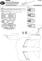 New Ware M1181 Mask RF-8A/RF-8G ADVANCED (SW 72149/72150) 1/72