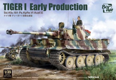 Border Model BT-010 Тигр I Курск 1943 1/35