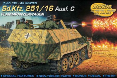Dragon 6202 Sd.Kfz. 251/16 Ausf. C m.FlammPzWg