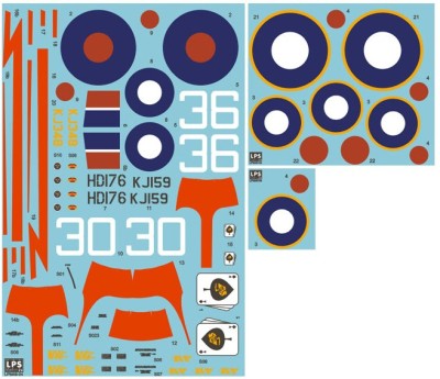 LPS Hobby LPM-48004 1/48 Republic P-47D 'British Thunderbolts'