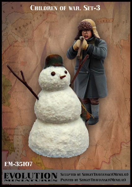 Evolution Miniatures 35107 Children of war. Set-3