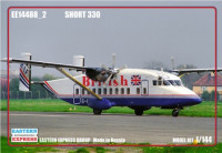 Восточный Экспресс 14488-2 Ближнемагистральный самолет Short 330 British 1/144