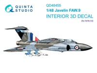 Quinta studio QD48455 Javelin FAW.9 (Airfix) 1/48