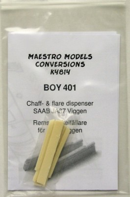 Maestro Models MMCK-4814 1/48 SAAB 37 Viggen - Chaff &amp; flare dispenser