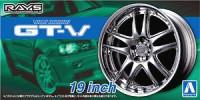Aoshima 054628 Volk Racing GT-V 19 Inch 1:24